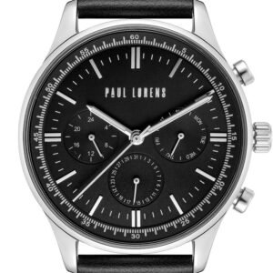 PAUL LORENS VYRIŠKI LAIKRODIS - PL10602A2-1A1 (zg362a) + DĖŽUTĖ