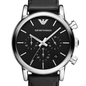 EMPORIO ARMANI KLASIKINIS VYRIŠKAS LAIKRODIS AR1733 + DĖŽUTĖ (zi084b)