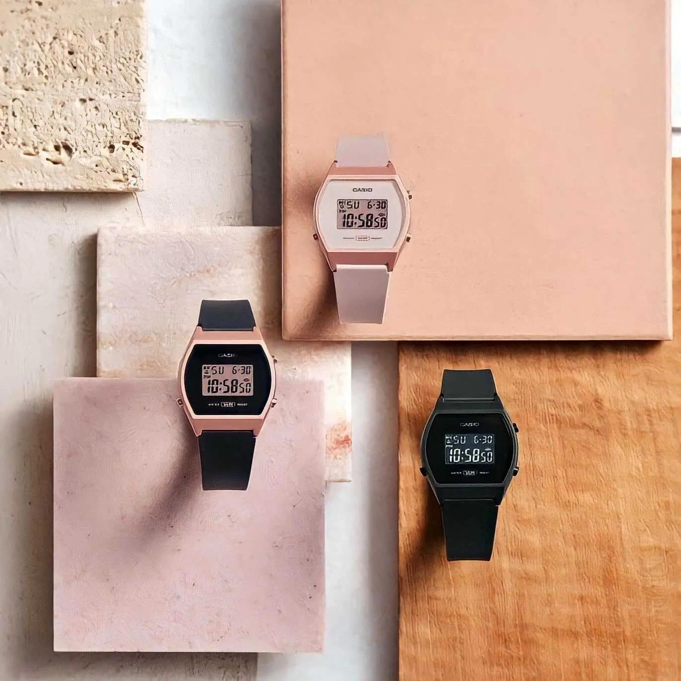 CASIO Vintage LW-204-1ADF MOTERŲ LAIKRODIS + DĖŽUTĖ - Image 8