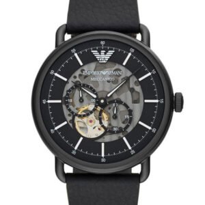 ZEGAREK MĘSKI EMPORIO ARMANI AVIATOR AUTOMATIC AR60028 + BOX (zi099c)
