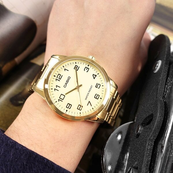 CASIO VYRIŠKAS LAIKRODIS MTP-V001G-9B + DĖŽUTĖ - Image 7