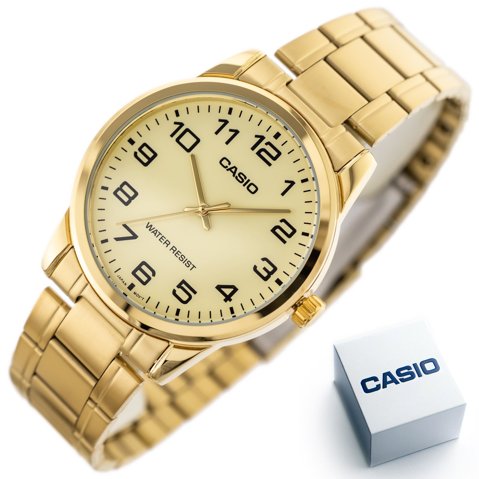 CASIO VYRIŠKAS LAIKRODIS MTP-V001G-9B + DĖŽUTĖ - Image 9