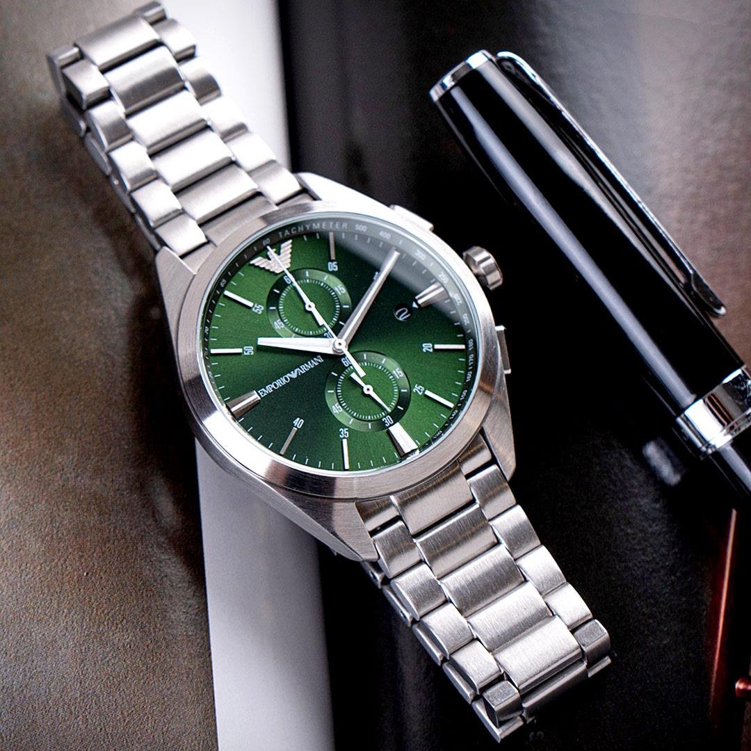 VYRIŠKAS LAIKRODIS EMPORIO ARMANI CLAUDIO AR11480 + DĖŽUTĖ - Image 5