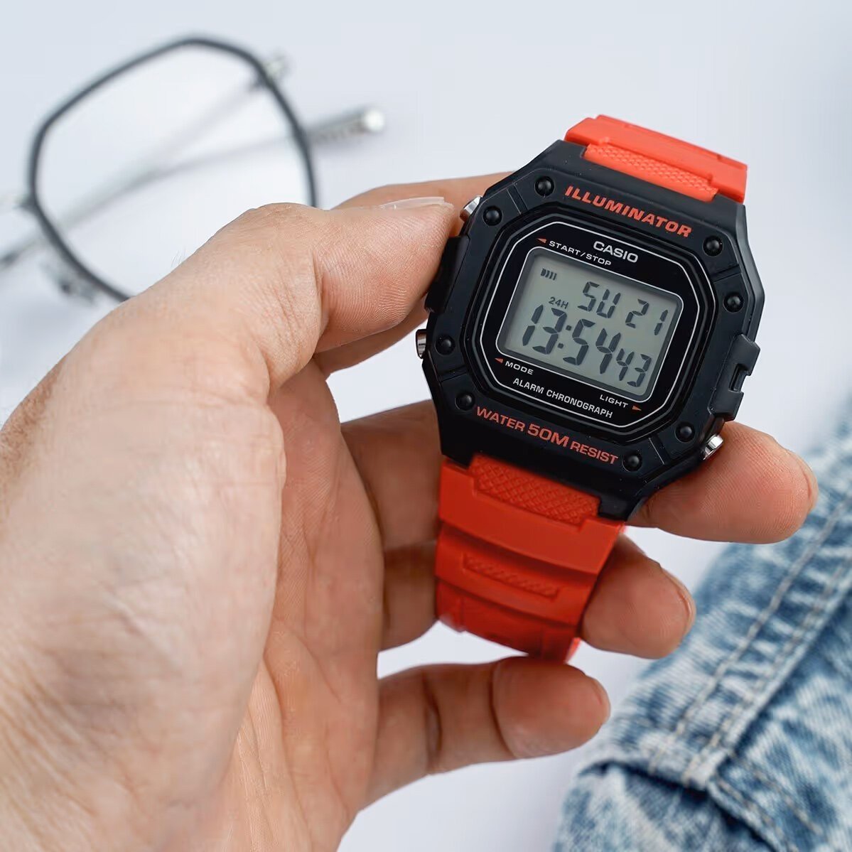 Vyriškas laikrodis CASIO W-218H-4B – 7