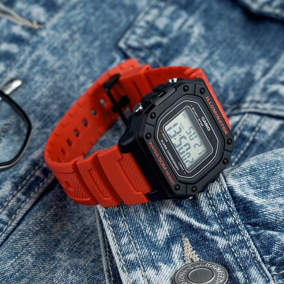 Vyriškas laikrodis CASIO W-218H-4B – 6