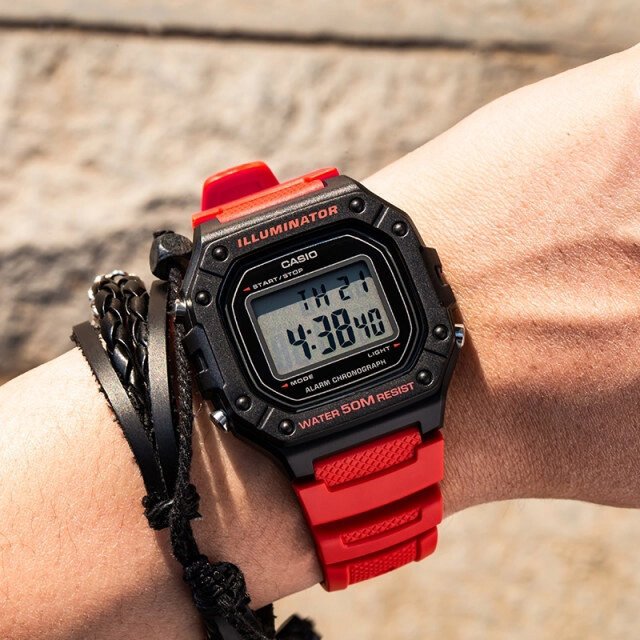 Vyriškas laikrodis CASIO W-218H-4B – 10