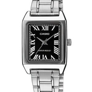 CASIO LTP-V007D-1B MOTERŲ LAIKRODIS + DĖŽUTĖ (zd639a)