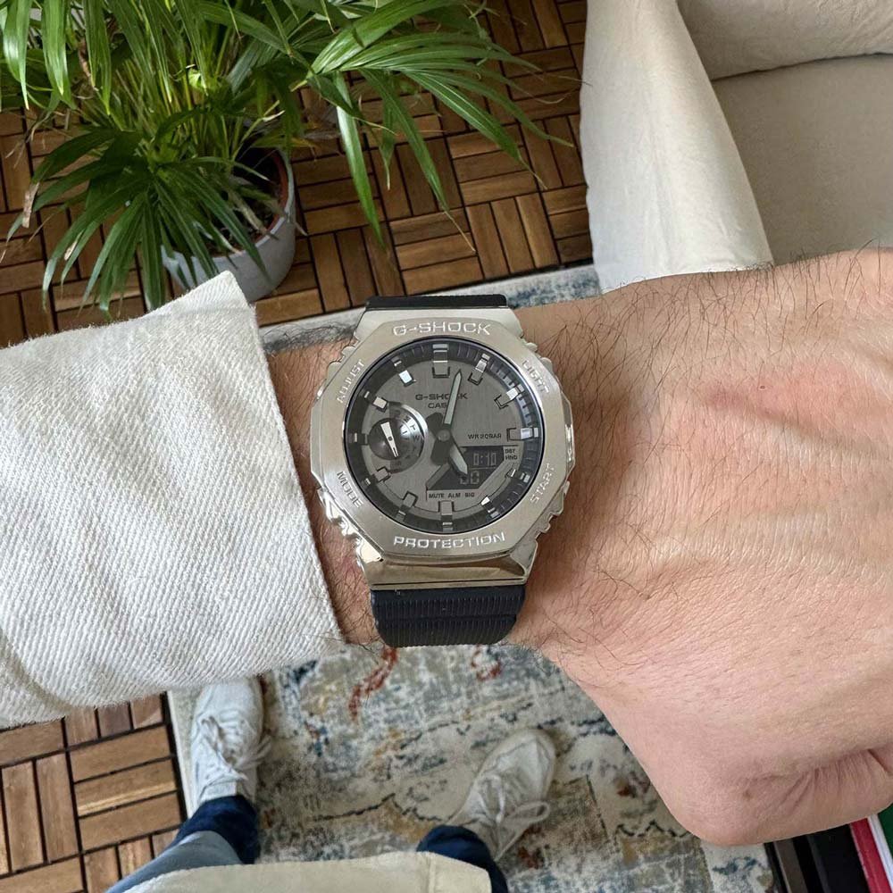 Laikrodis Casio G-Shock GM-2100-1AER – 5