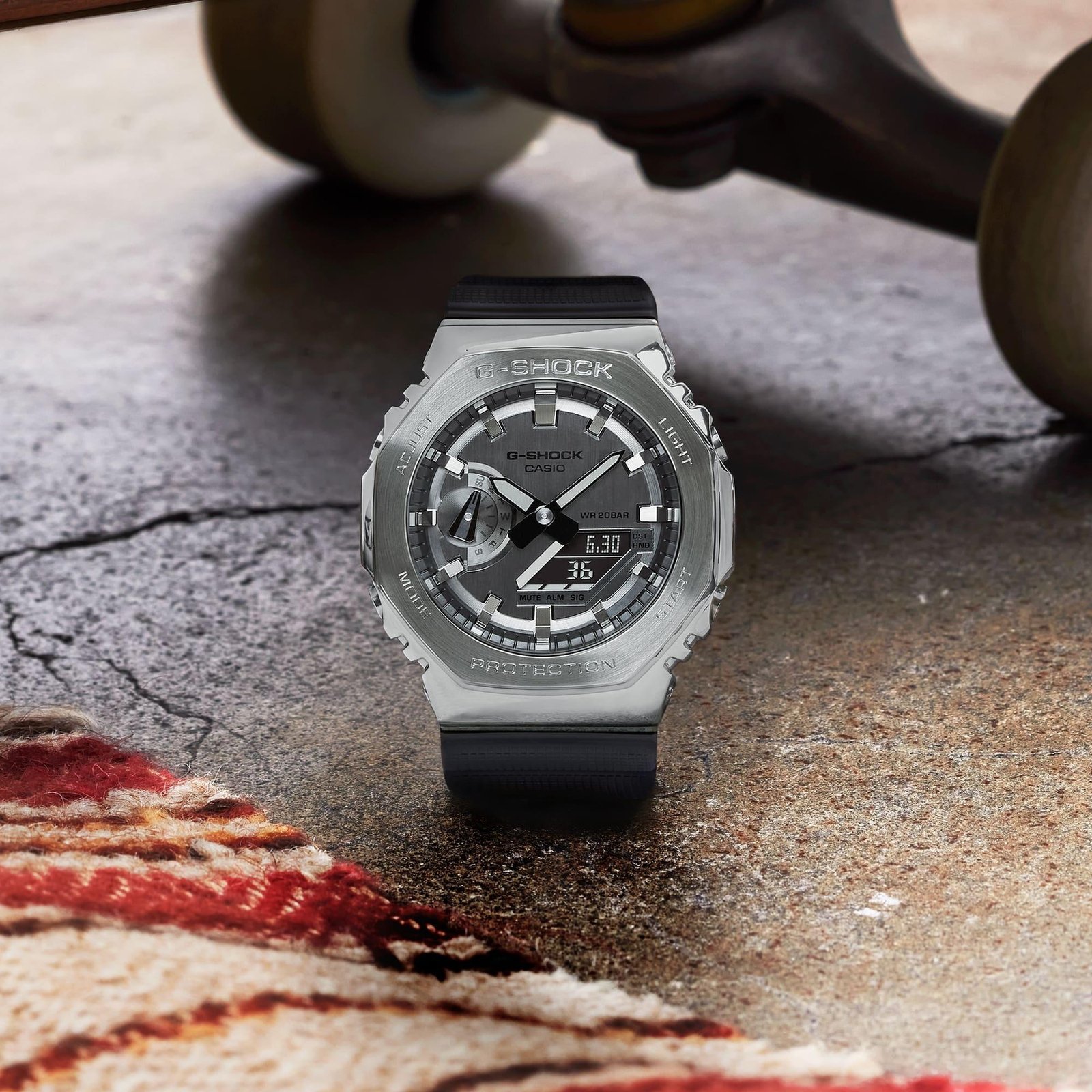 Laikrodis Casio G-Shock GM-2100-1AER – 4