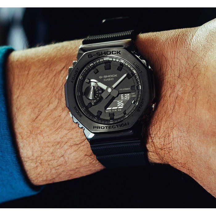 Zegarek Męski Casio G-Shock GM-2100BB-1AER - Image 4