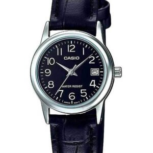 CASIO MOTERŲ LAIKRODIS LTP-V002L-1B + DĖŽUTĖ