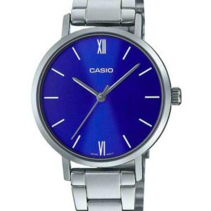 Casio LTP-VT02D-2A moteriškas laikrodis + DĖŽUTĖ
