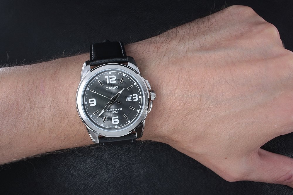 Casio kolekcija MTP-1314L-8A vyriškas laikrodis + DĖŽUTĖ - Image 5