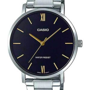 CASIO MTP-VT01D-1B VYRIŠKAS LAIKRODIS (zd165f) + DĖŽUTĖ