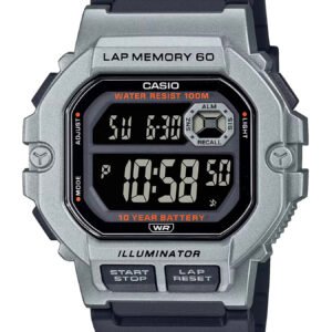 CASIO sportinis vyriškas laikrodis WS-1400H-1B + DĖŽUTĖ (zd271a)