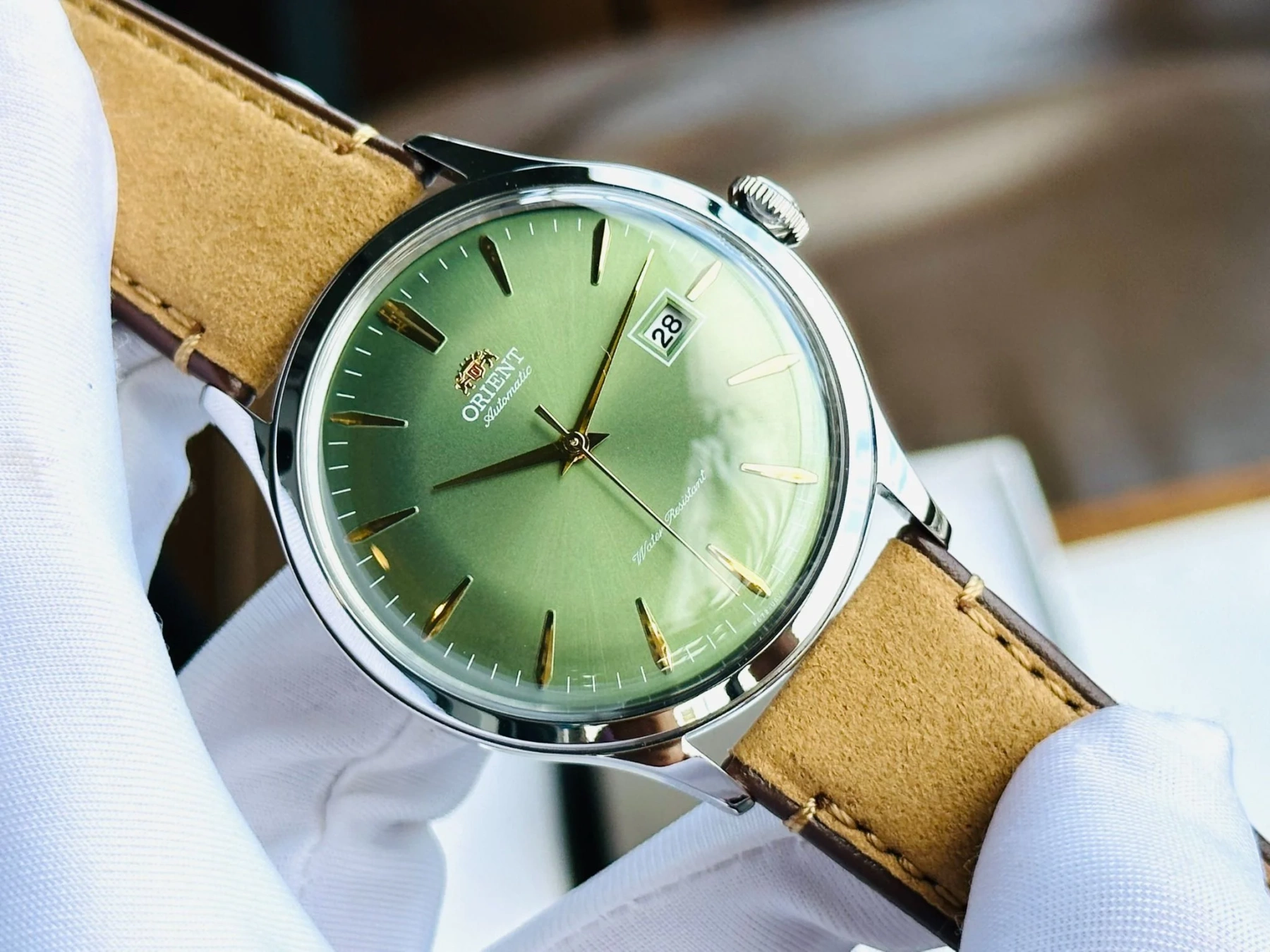 Vyriškas laikrodis Orient Classic Bambino V4 RA-AC0P01E10B – 2