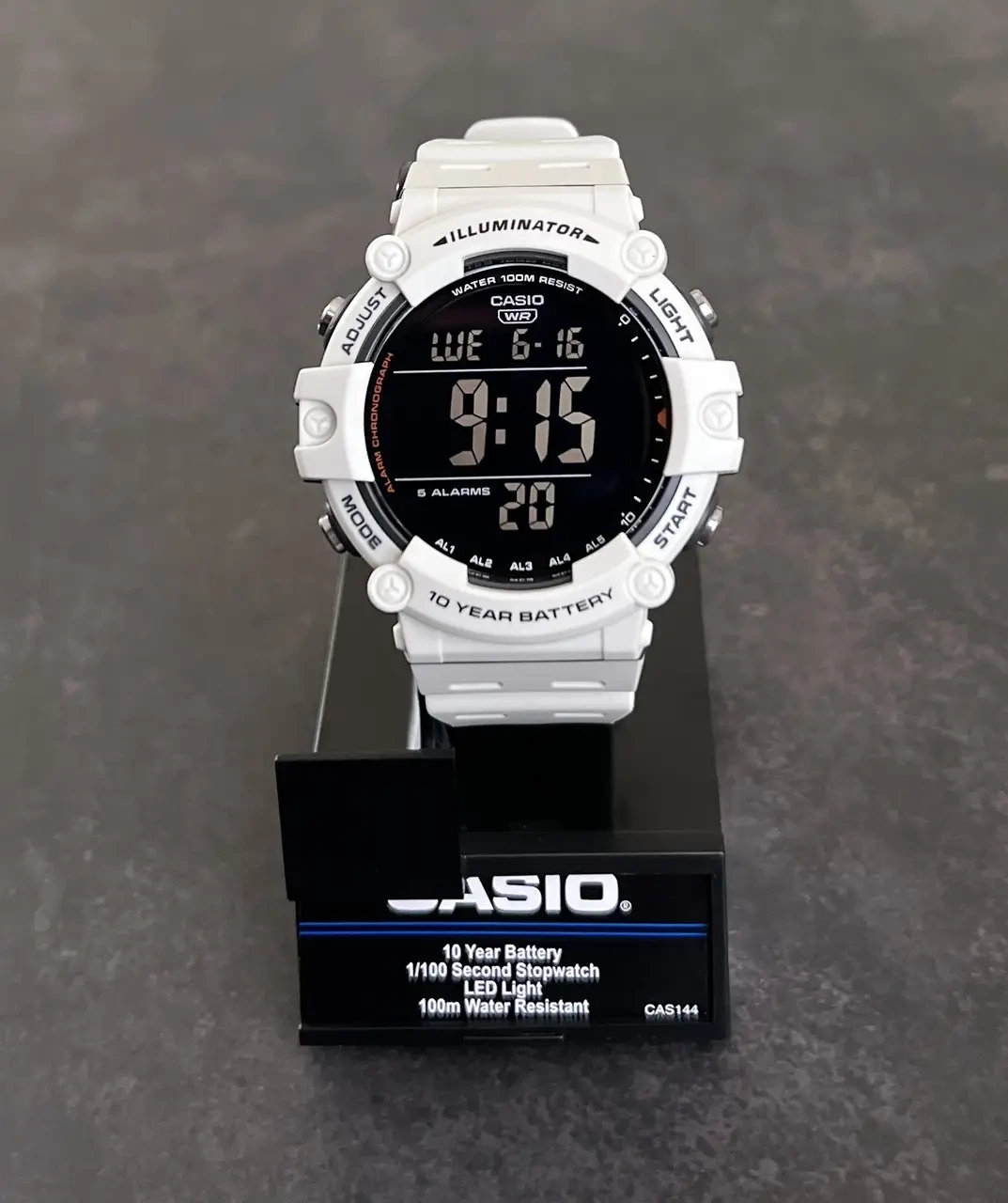 Vyriškas laikrodis CASIO AE-1500WH-8B2 – 7