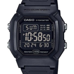 VYRIŠKAS LAIKRODIS CASIO W-800H-1BVES CLASSIC + DĖŽUTĖ