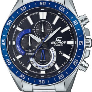Casio Edifice vyriškas laikrodis EFV-620D-1A2 + DĖŽUTĖ