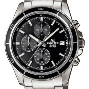 Casio Edifice 43 mm vyriškas laikrodis EFR-526D-1AV + DĖŽUTĖ