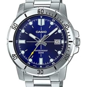 CASIO VYRIŠKAS LAIKRODIS MTP-VD01D-2E (zd185c) + DĖŽUTĖ