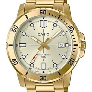 CASIO VYRIŠKAS LAIKRODIS MTP-VD01G-9E (zd185d) + DĖŽUTĖ