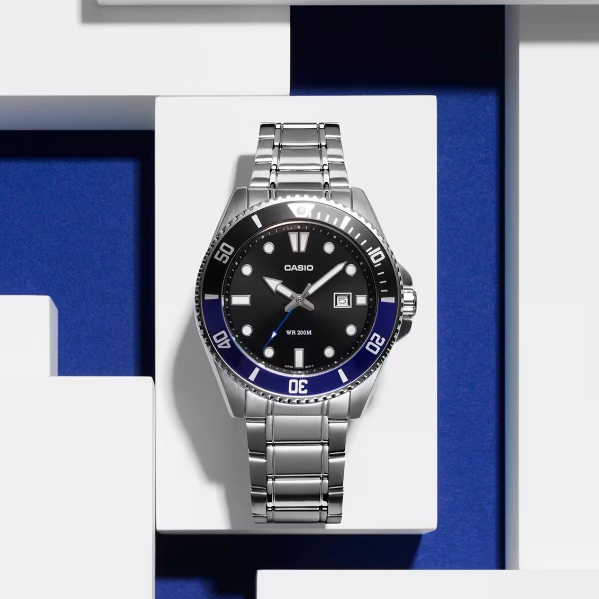 Vyriškas laikrodis Casio MDV-107D-1A2 + DĖŽUTĖ - Image 3