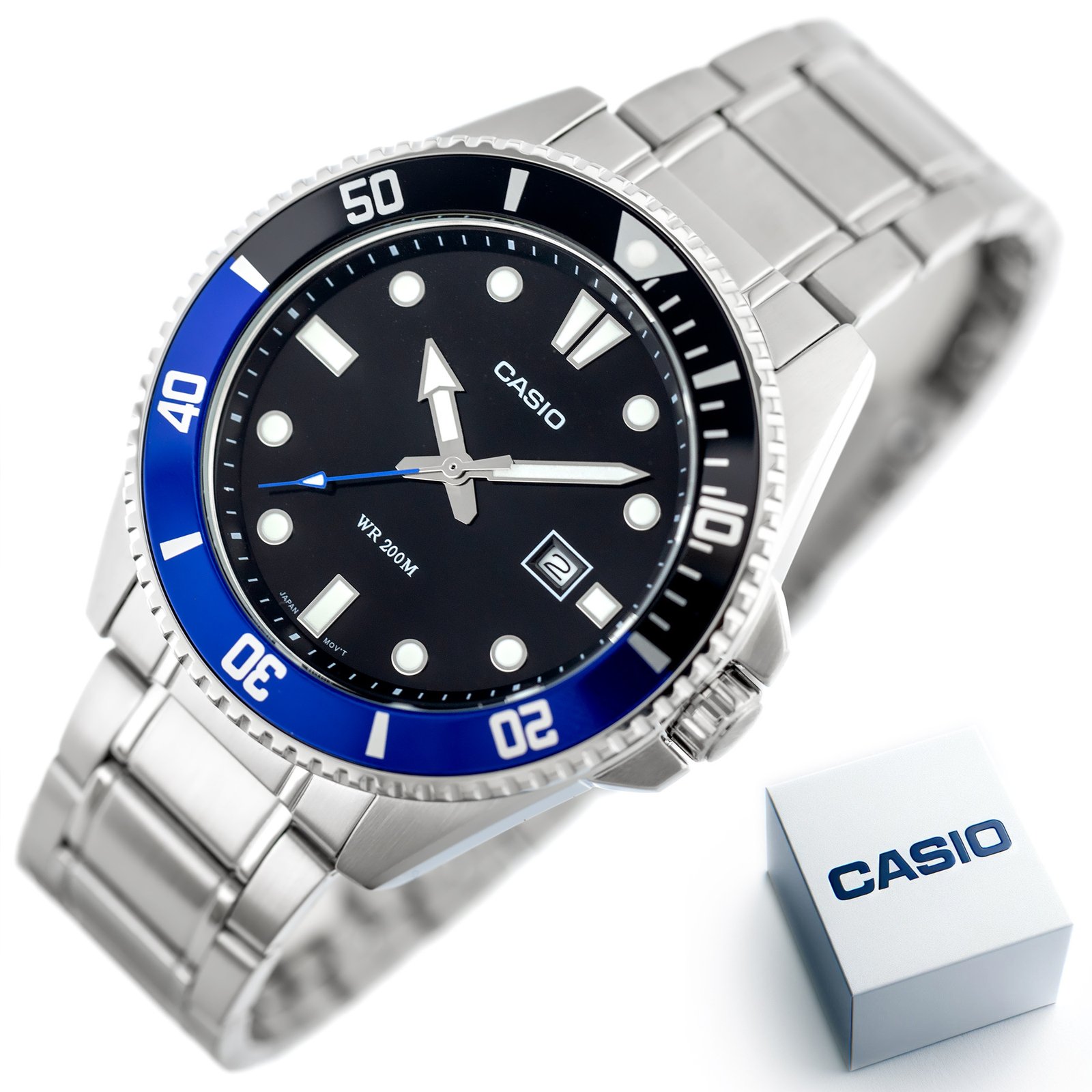 Vyriškas laikrodis Casio MDV-107D-1A2 + DĖŽUTĖ - Image 7