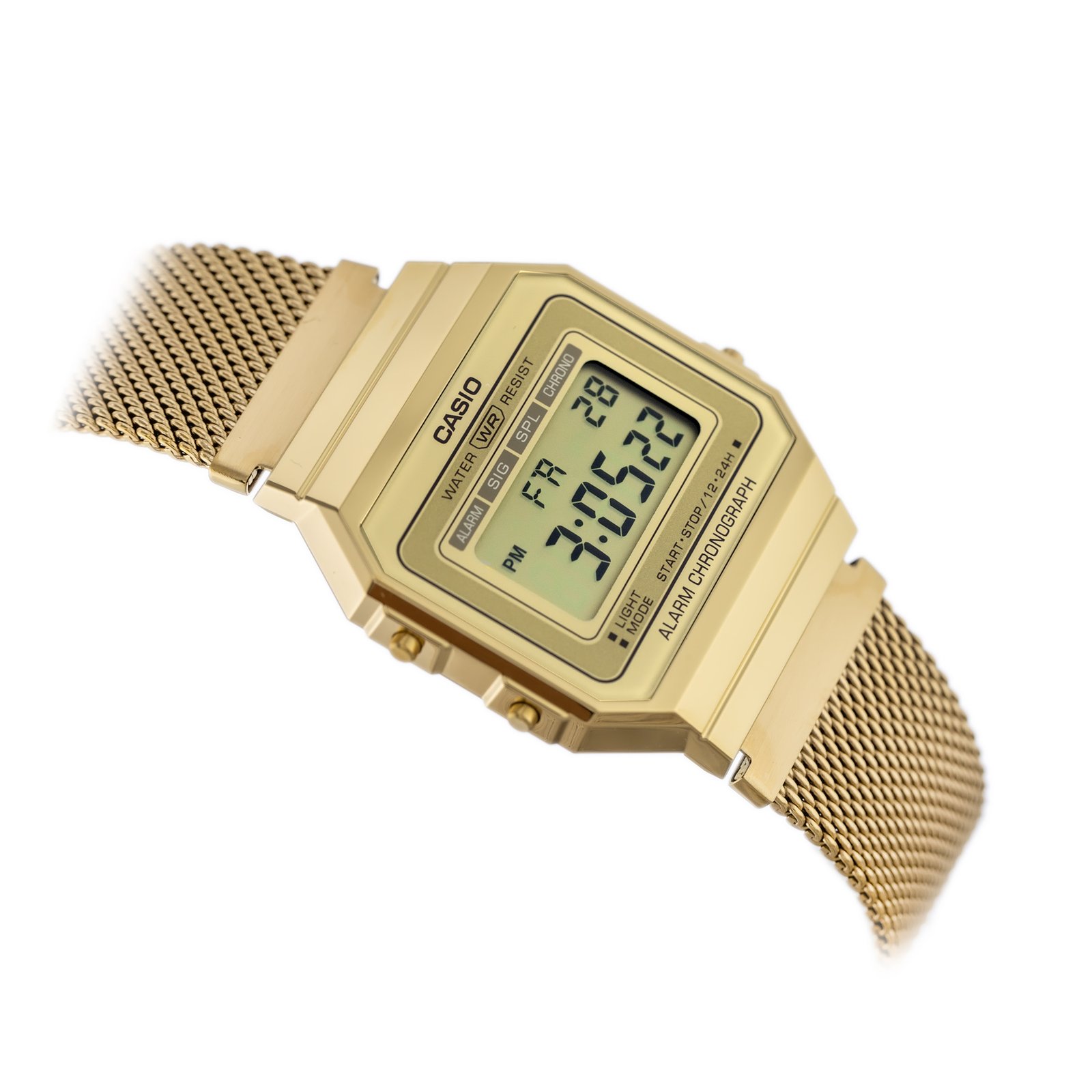 Unisex laikrodis Casio retro stiliaus A700WMG-9A – 3