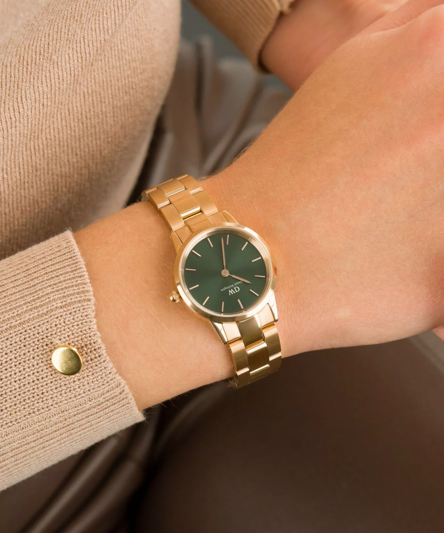 Moteriškas laikrodis DANIEL WELLINGTON DW00100421 Iconic Emerald 28 mm – 2