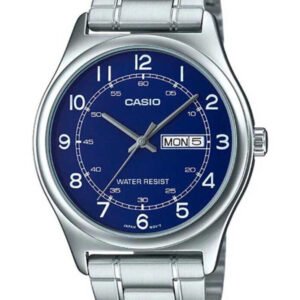 Casio vyriškas laikrodis MTP-V006D-2B + DĖŽUTĖ