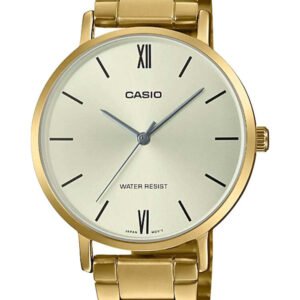 CASIO LTP-VT01G-9B MOTERŲ LAIKRODIS + DĖŽUTĖ (zd613h)