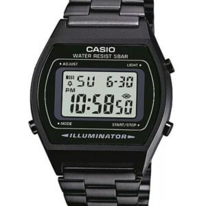 Casio Retro Vintage vyriškas laikrodis B640WB-1ADF + DĖŽUTĖ