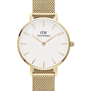 Moteriškas laikrodis DANIEL WELLINGTON DW00100348 – Petite Evergold 32 mm