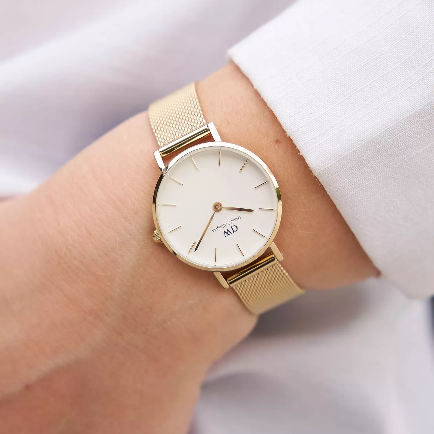 Moteriškas laikrodis DANIEL WELLINGTON DW00100346 – Petite Evergold 36 mm – 7