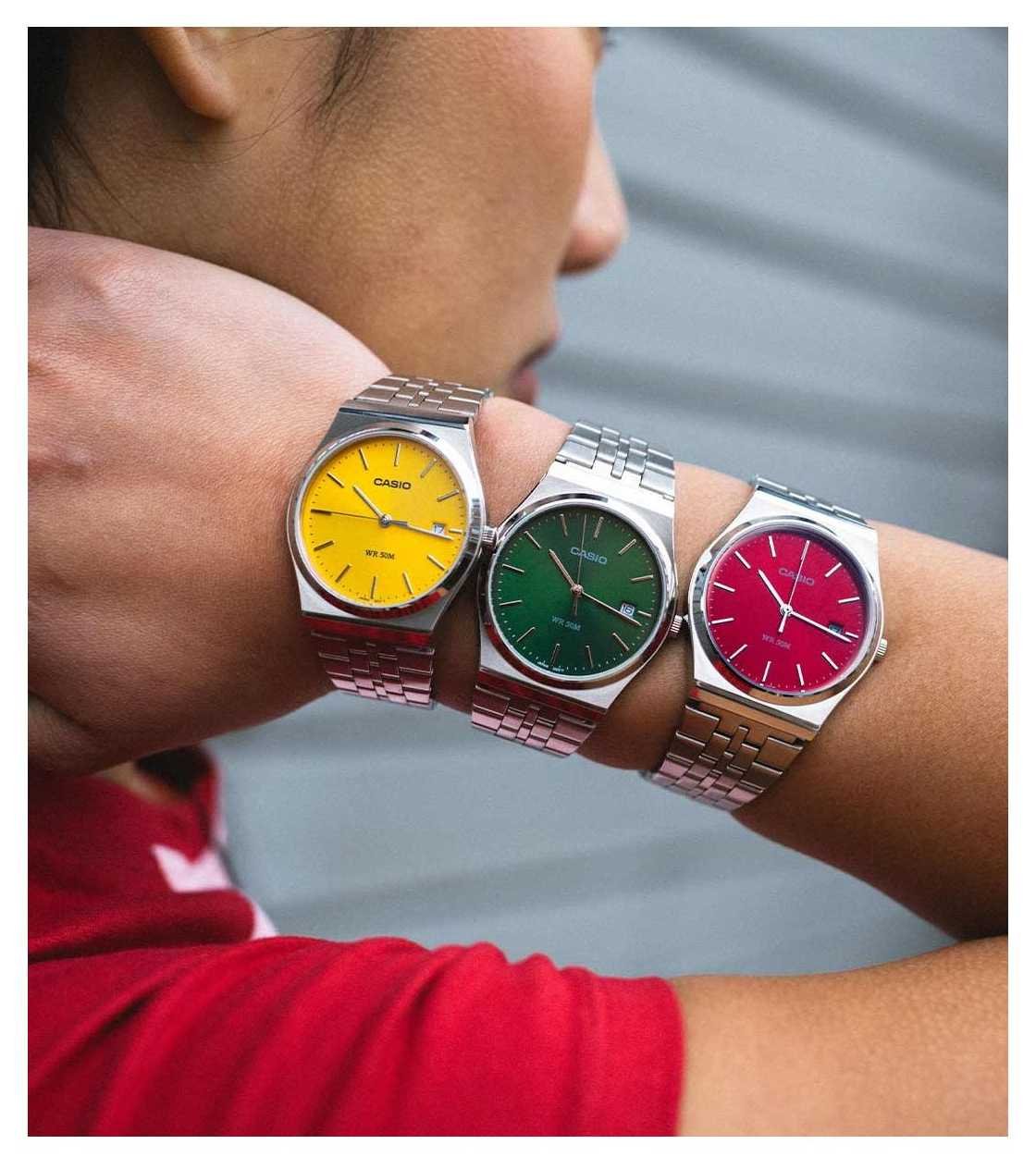 Vyriškas laikrodis Casio MTP-B145D-3A – 10