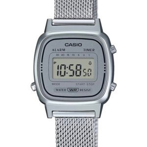 Casio Retro Vintage moteriškas laikrodis LA670WEM-7DF + DĖŽUTĖ