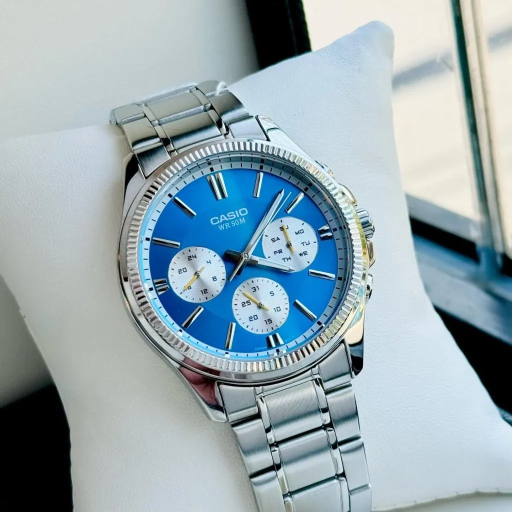 Vyriškas laikrodis CASIO MTP-1375D-2A2 – 4