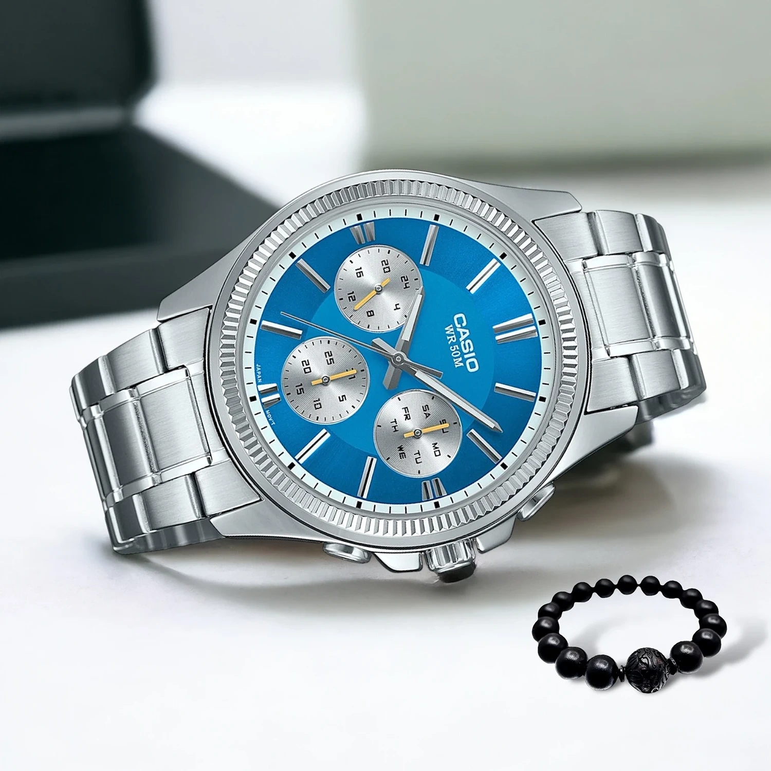 Vyriškas laikrodis CASIO MTP-1375D-2A2 – 6