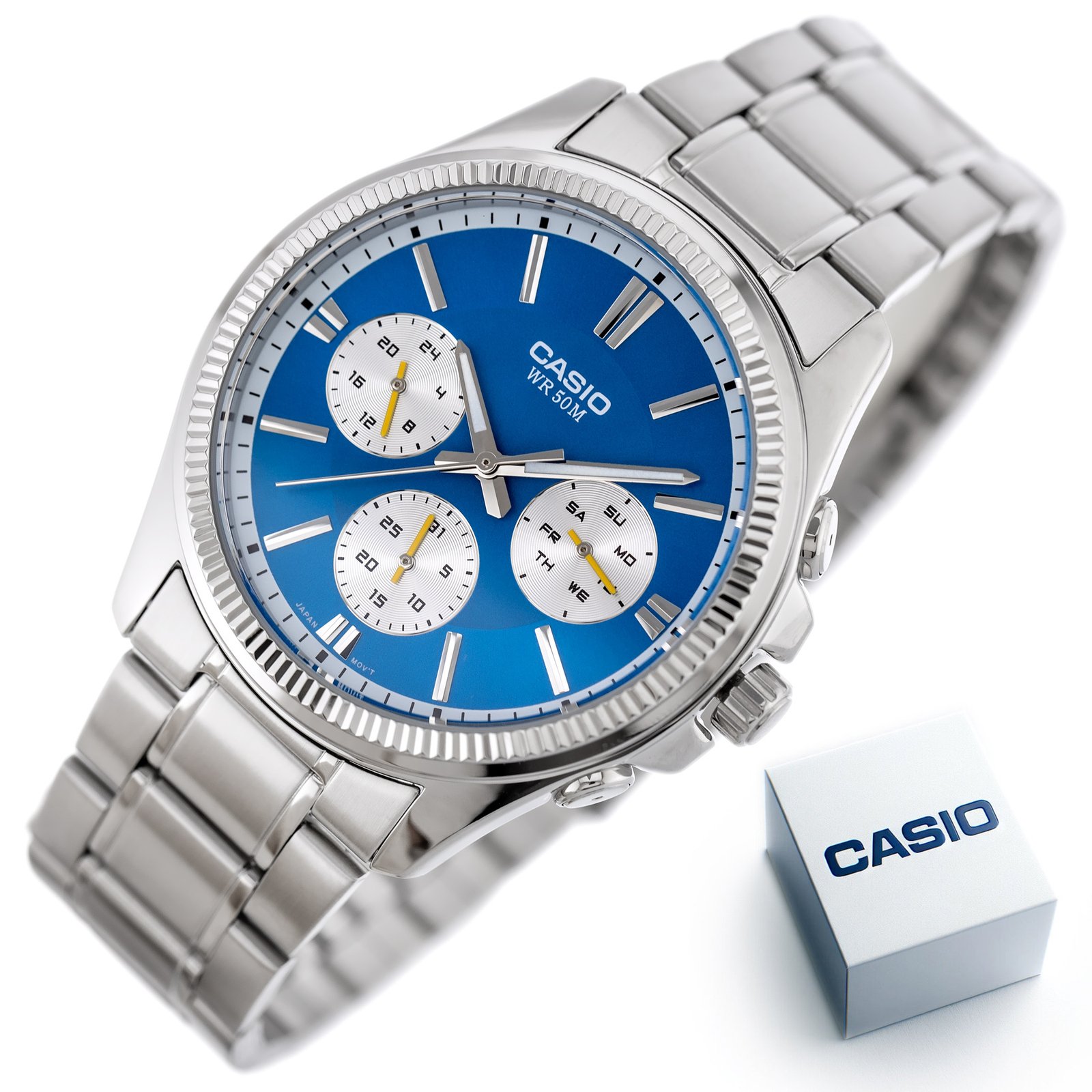 Vyriškas laikrodis CASIO MTP-1375D-2A2 – 7