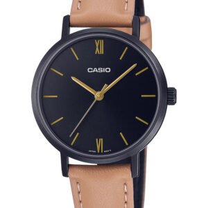 CASIO MOTERŲ LAIKRODIS LTP-VT02BL-1A CLASSIC + DĖŽUTĖ