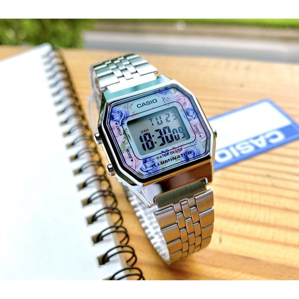 Moteriškas laikrodis CASIO LA680WA-2C – 9