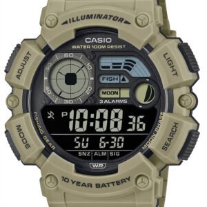 ZEGAREK MĘSKI CASIO Digital Moonphase WS-1500H-5B + BOX
