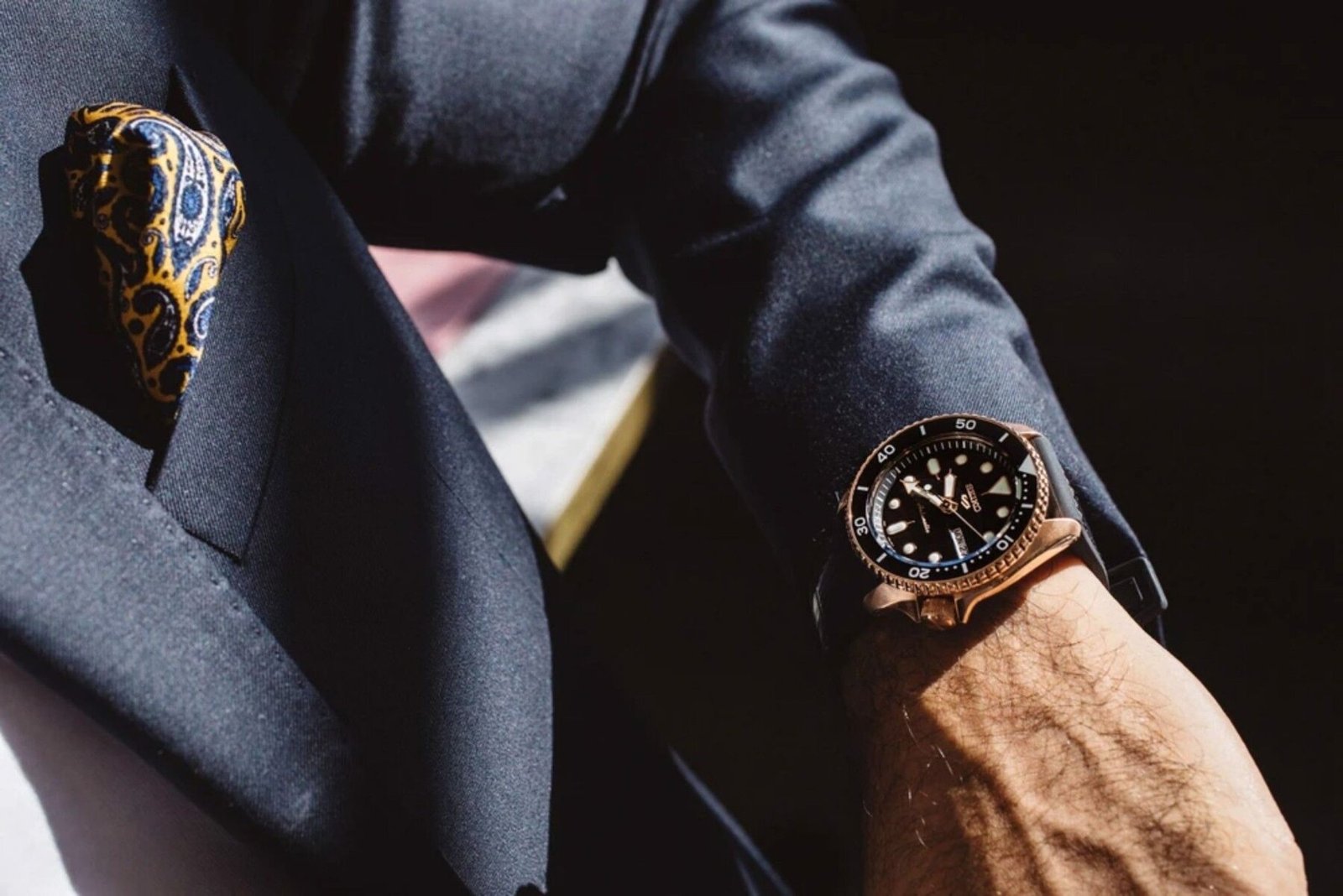 SEIKO VYRIŠKAS LAIKRODIS SRPD76K1 AUTOMATINIS + DĖŽUTĖ - Image 6