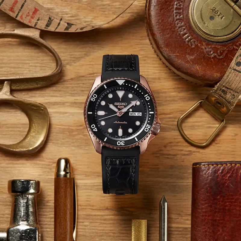 SEIKO VYRIŠKAS LAIKRODIS SRPD76K1 AUTOMATINIS + DĖŽUTĖ - Image 4