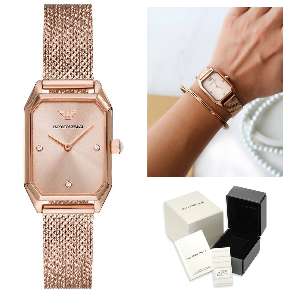 MOTERŲ LAIKRODIS EMPORIO ARMANI GIOIA AR11347 + DĖŽUTĖ - Image 10