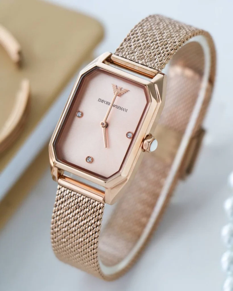 MOTERŲ LAIKRODIS EMPORIO ARMANI GIOIA AR11347 + DĖŽUTĖ - Image 2
