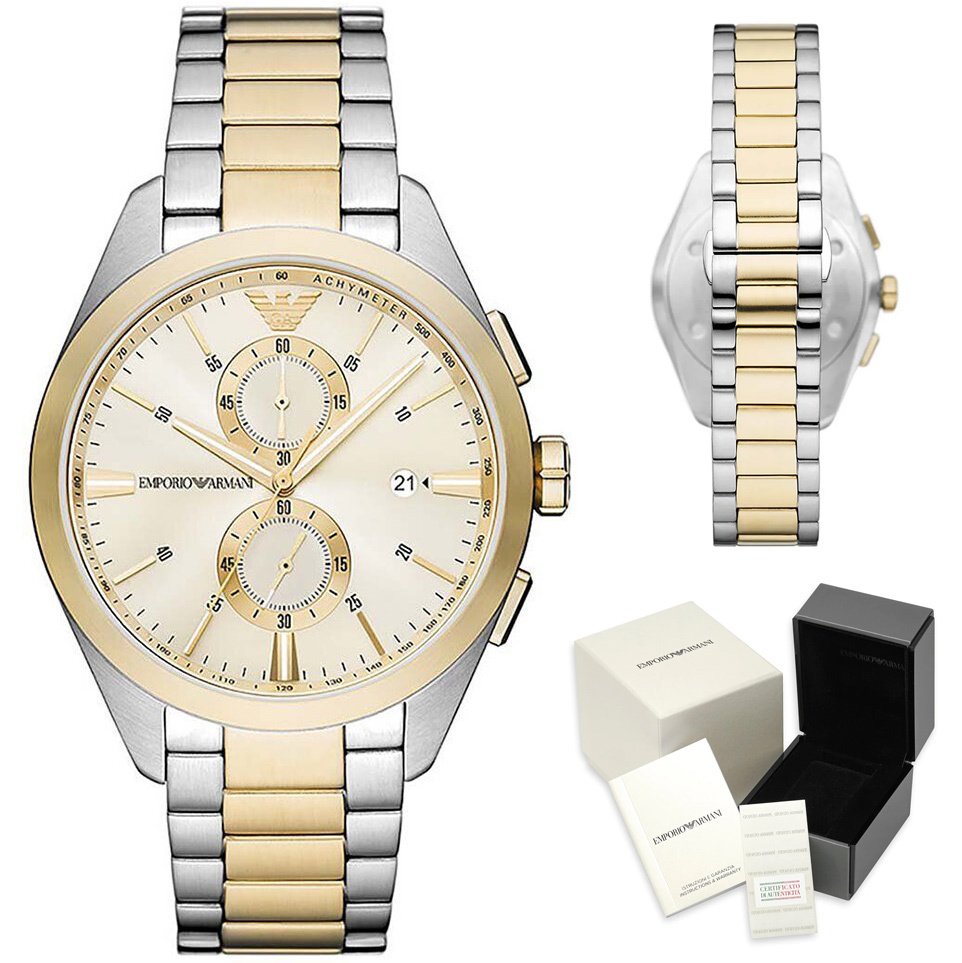 Vyrų laikrodis EMPORIO ARMANI AR11605 CLAUDIO + DĖŽUTĖ - Image 10