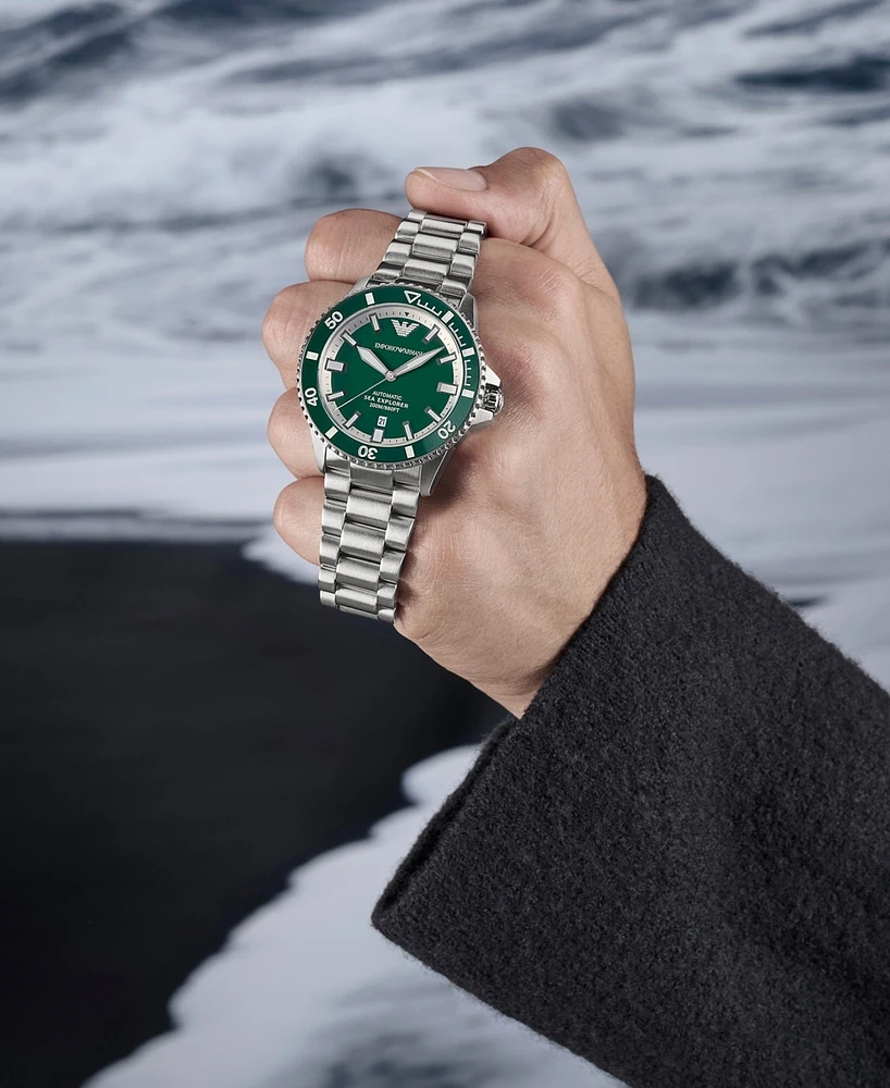 Vyriškas laikrodis EMPORIO ARMANI AR60080 Sea Explorer AUTOMATIC – 8