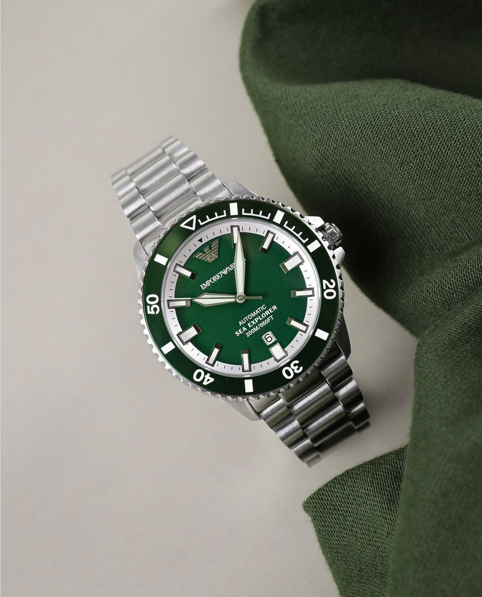 Vyriškas laikrodis EMPORIO ARMANI AR60080 Sea Explorer AUTOMATIC – 9